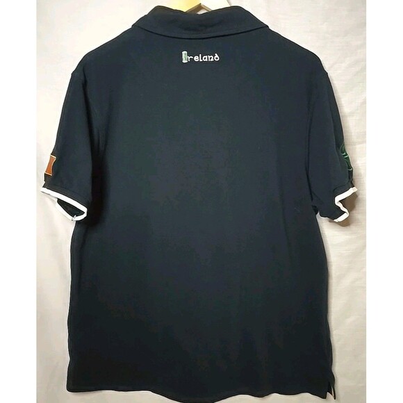 Retro Irish Heritage Collection Ireland Polo Shirt, Sz XL, Blue - Picture 5 of 11